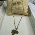 Beautiful chain with the map of Venezuela. Bohemian style Photo 0