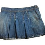 Old Navy denim Jean Skirt pleated size 1 Photo 0