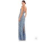 Mac Duggal FLORAL EMBELLISHED SCOOP NECK EVENING GOWN Photo 1
