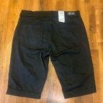 Levi's NWT Jean Shorts 12 Black Denim Stretch Modern Skinny Shorts Photo 3
