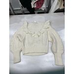 ASTR BRAND NEW W‎ TAGS!  white ruffle sweater Photo 6