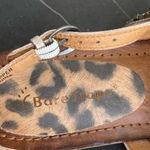 Baretraps  Mollie women leather sandals flat bronze w stones thong style Sz 7.5 Photo 5