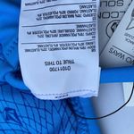 Volcom Blue Simply Solid High Neck Swim Bikini Top Photo 7