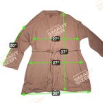 SKIMS  Soft Lounge Jersey Belted Robe Camel Putty Size 4XL Photo 4