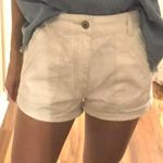 Free People Sweet Surrender High Waisted White Jean Shorts Photo 0