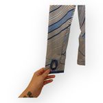 Lands’ End Athletic Quarter Zip Pullover – Blue Activewear Top | Small Photo 1