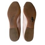 Saks 5th Avenue Saks Fifth Avenue Inez Leather Balllet Blush Pink Black Bow Flats Cap Toe Sz 10 Photo 9