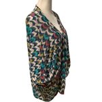 Painted Threads  Women’s Lightweight Multicolor Chevron Cardigan Size S Photo 1