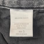 Cello Black Washed Wide Leg Carpenter Jeans Photo 4