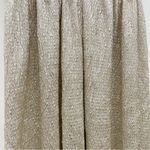 Lulus  All that Shimmers is Gold Light Gold Maxi Plunging Neck Dress Size XS Photo 7