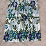 The Vermont Country Store Cotton Shortsleeve Muumuu Hawaiian Midi Dress Floral L Green Size L Photo 9