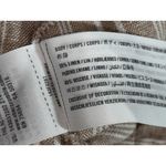 Abercrombie & Fitch NEW  White Tan Striped Linen Ruffle Wrap Mini Skirt Size XS Photo 5