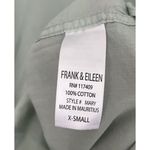 Frank & Eileen NWT  Mary Classic Shirt Dress Light Green Women’s Size XS Photo 12