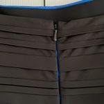 BCBGMAXAZRIA Women’s Blue & Black Adjustable Strap Fitted Tank Dress - Size 10 Photo 7