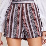 Boutique High Waisted Tribal Print Shorts Photo 5