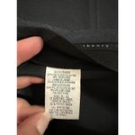 Theory Womens Black Zipper Fly High Rise Pleated Straight Leg Dress Pants Size 2 Photo 3