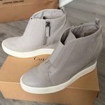 MIA  Wedge Platform Booties Size 6.5 Gray Photo 0