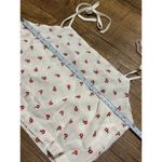 Brandy Melville  floral cropped bows strap tank Photo 4