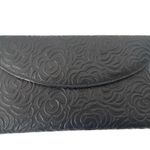 Mundi  Tooled Genuine Leather Wallet With Flowers, Size 7.5 x 4 inches Photo 2