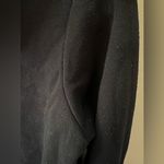 Brandy Melville Black Crop Fleece Sweatshirt Hoodie One Size Photo 7