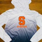 Colosseum Youth Large (16-18) Women’s Small Syracuse Hooded Long Sleeve Shirt Photo 3