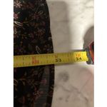 Forever 21  Black Floral Cutout LS Cottagecore Babydoll Open Back Mini Dress Sz M Photo 8