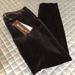 Beatrice B Deep Navy Velvet Valet Trousers sz 8 Photo 2