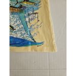 Guy Harvey Bluewater Swordfish Tuna Mahi Striper Yellow Graphic Tank XS Photo 2