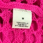 Dolls Kill Love Sense Sweet After Party Access Crochet Cardigan Pink Medium NWT Photo 7