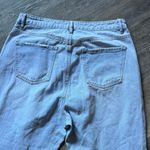 Missguided  Riot Light Blue Women's High Rise Distressed Mom Jeans Size US10R Photo 5