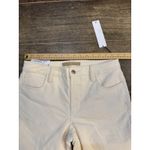 joe's jeans Joe's The Frankie Mid Rise Corduroy Slit Bootcut Jean Double Cream Size 28 Wash Photo 8