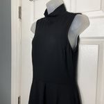 Nasty Gal  Black High Neck Open Back A Line Mini Short Skater Dress Sleeveless S Photo 2