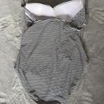 Niptuck Bond Eye Stripe Swimsuit Photo 5