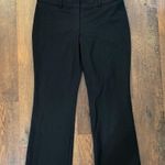 Loft ANN TAYLOR  black The Julie Trouser, size 12P Photo 1