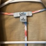 Croft & Barrow Women's Croft & BarrowCutaway Tan three Quarter Sleeve Blazer Photo 2