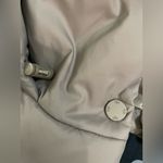 Alo Yoga NWT Gold Rush Puffer Vest Cropped Jacket on Light Cocoa Color Size M Photo 8