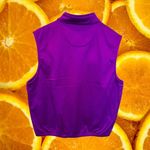Bob‎ Timberlake Purple 1/4 Zip Sleeveless Sweatshirt Size Medium Photo 4