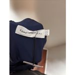 Fame and Partners New‎ Plus  Navy Blue Cowl Neck Gown Sz 20 Photo 9