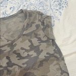 American Eagle Outfitters Camo V-Neck Tee Shirt Photo 3