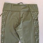 Nike Dri Fit Power Racer Flash Running Tights Olive Green Size M Photo 3