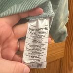 Carhartt  Size Large Mint Green Hooded Sweatshirt Photo 7