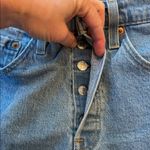 Levi's Levi’s 501 Cutoffs Denim Shorts Medium Wash Frayed Edge 26 Photo 2
