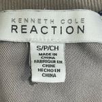 Kenneth Cole Reaction Gray Long Sleeve Full Zip Moto Bomber Coat Jacket Size S/P Photo 2