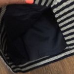 J.Crew Wool Blend Striped Tweed Navy/White Pencil Skirt Photo 5