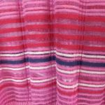 Umgee L Y2K Bubble Gum Striped Semi Sheer Sparkle Top Photo 5