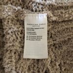 American Eagle  Outfitters Sweater Gray Pullover Crochet Long Sleeve Women Medium Photo 6