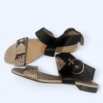 Banana Republic  snake print leather Photo 1