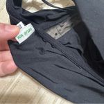 Aerie  Black Mesh Dot Strappy Back Bralette Photo 2