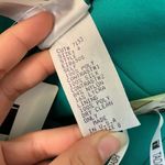 Tadashi | NEW Strapless Silk Ruffle Dress Prom Party Gown Green Sz 6 Photo 9