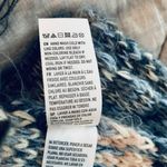 American Eagle AMERICAN EAGLE OUTFITTERS Blue Plush Fringe Cozy Fair Isle Scarf/Wrap Photo 2